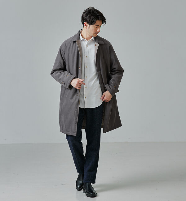 ABAHOUSE「【セットアップ対応/FLEX PANTS】ムリネ ジャージ ツイル スラックス」|スラックス|