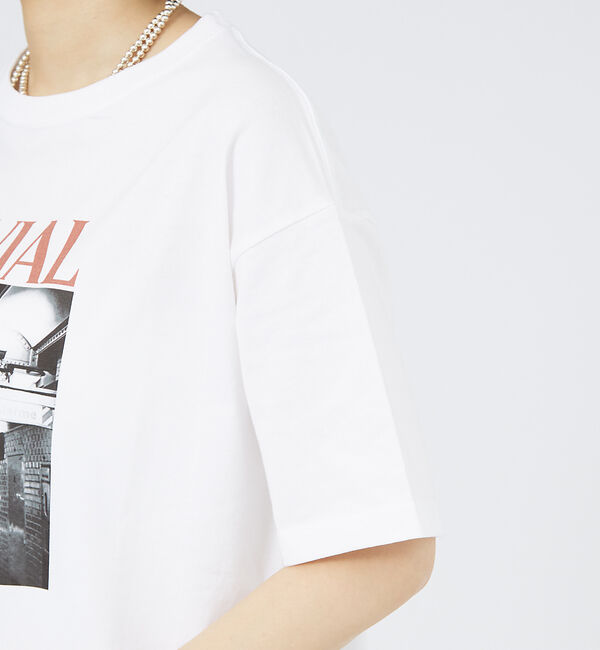 ABAHOUSE「【LE TRIO ABAHOUSE】JOVIAL / グラフィックTシャツ /」|Tシャツ・カットソー|