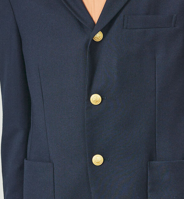 ABAHOUSE「【40周年】T/Wツイル ネイビーブレザー」|その他|