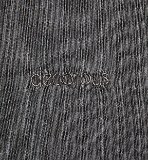 ABAHOUSE「【ヴィンテージ風】ピグメントプリント　刺繍Tシャツ」|Tシャツ・カットソー|