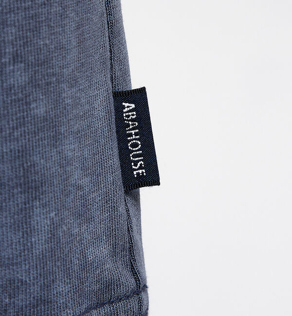 ABAHOUSE「【ヴィンテージ風】ピグメントプリント　刺繍Tシャツ」|Tシャツ・カットソー|