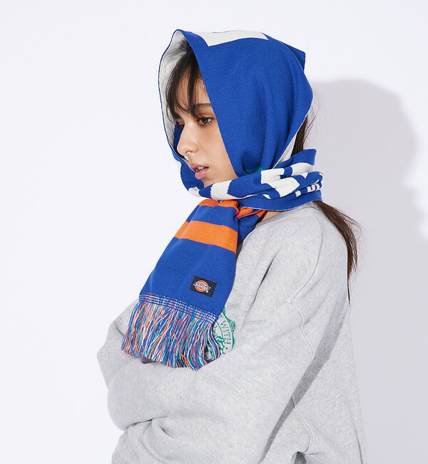 ABAHOUSE「【DICKIES/ディッキーズ】 EX 3LINE&LOGO SOCCER MU」|マフラー|