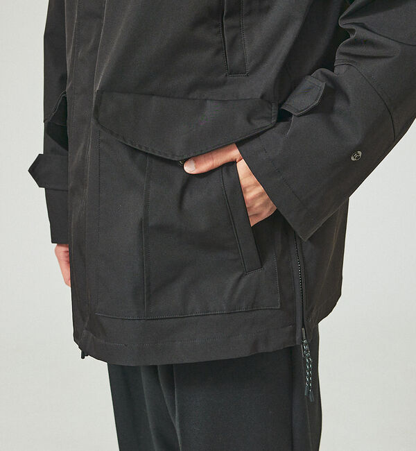 ABAHOUSE「【TAION / タイオン】コラボレーション 3WAY フーデットブルゾン /」|ブルゾン・スタジャン|