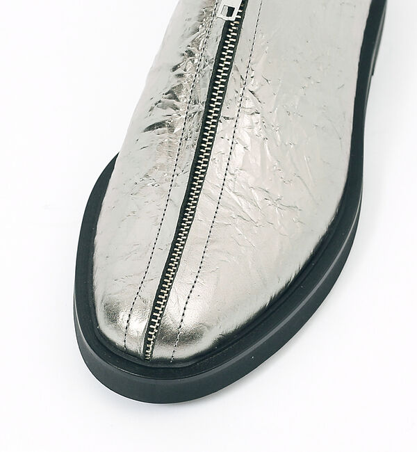 alfredoBANNISTER「センター ジップ パターン レザーシューズ」|その他|