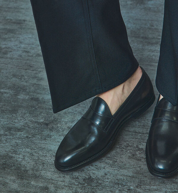 alfredoBANNISTER「【グッドイヤーウェルト製法】エレガント サドル オペラ シューズ/ローファー」|ローファー|