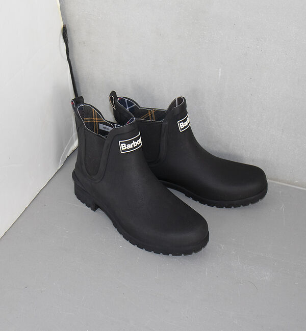 Rouge vif「【Barbour/バブアー】レインブーツショート/レインブーツ/シーズンレス/梅」|レインシューズ|