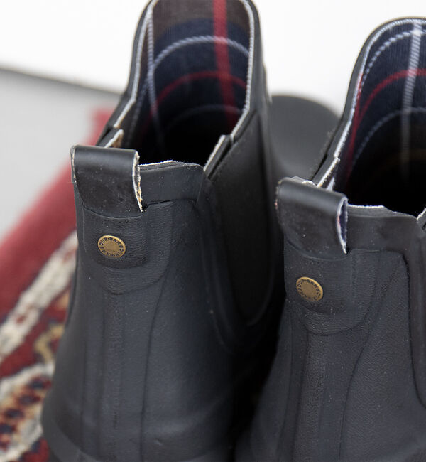 Rouge vif「【Barbour/バブアー】レインブーツショート/レインブーツ/シーズンレス/梅」|レインシューズ|