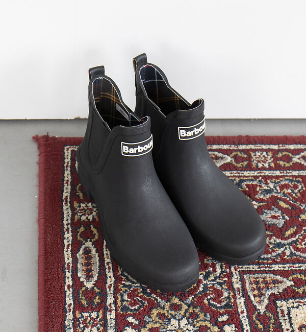 Rouge vif「【Barbour/バブアー】レインブーツショート/レインブーツ/シーズンレス/梅」|レインシューズ|
