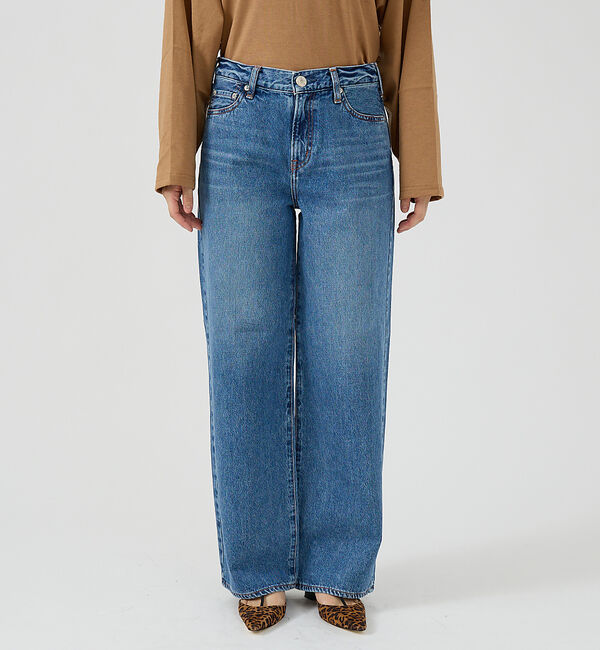 Rouge vif「【NEEDBY heritage/ニードバイヘリテージ】ワイドストレートデニム」|デニム|