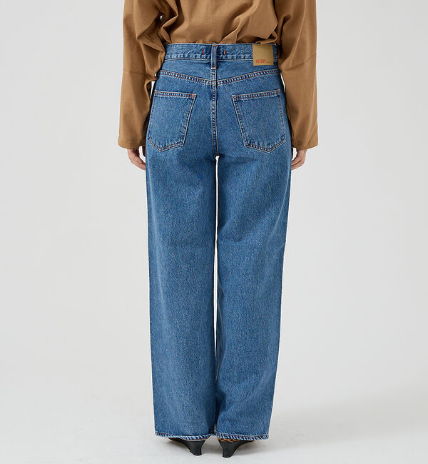 Rouge vif「【NEEDBY heritage/ニードバイヘリテージ】ワイドストレートデニム」|デニム|