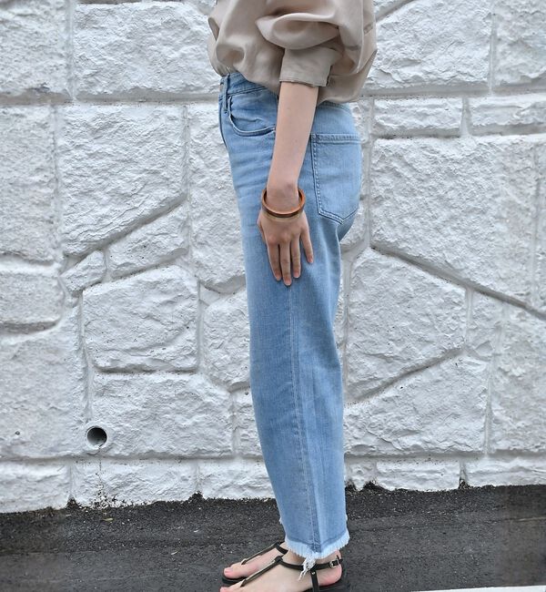 qualite「【healthy denim】Nachos フレアデニムパンツ」|デニム|