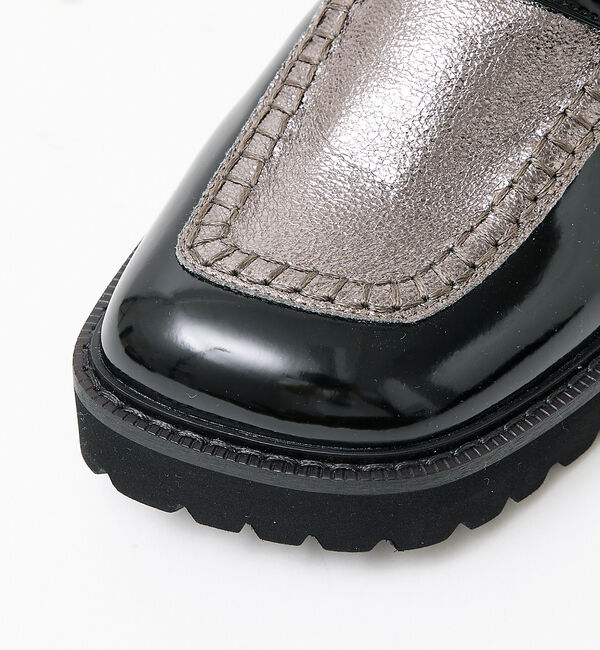 AU BANNISTER「浦浜アリサ&times;Au BANNISTERコラボ オブリークトゥローファー」|ローファー|