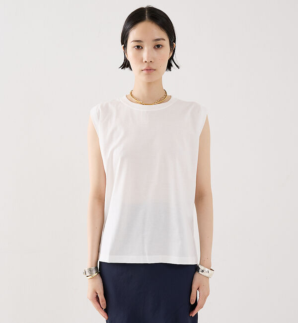 The Store by C' 「【COCUCA】ノースリーブプルオーバー」|Tシャツ・カットソー|