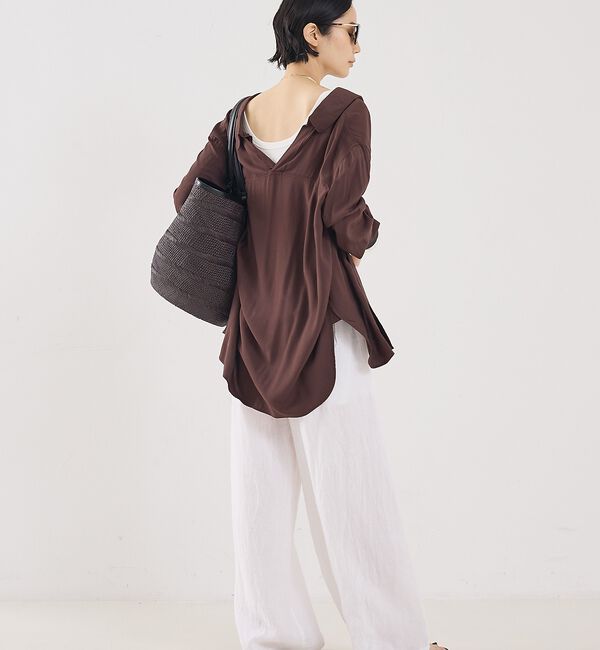 The Store by C' 「【COCUCA】ニュアンスシャツ【予約】」|シャツ・ブラウス|