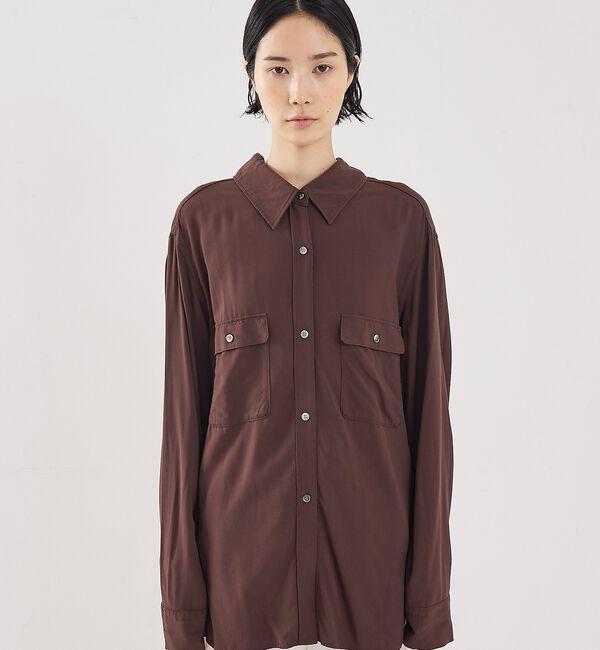 The Store by C' 「【COCUCA】ニュアンスシャツ【予約】」|シャツ・ブラウス|