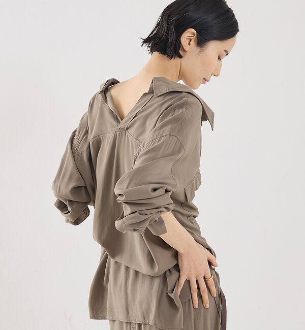 The Store by C' 「【COCUCA】ニュアンスシャツ【予約】」|シャツ・ブラウス|