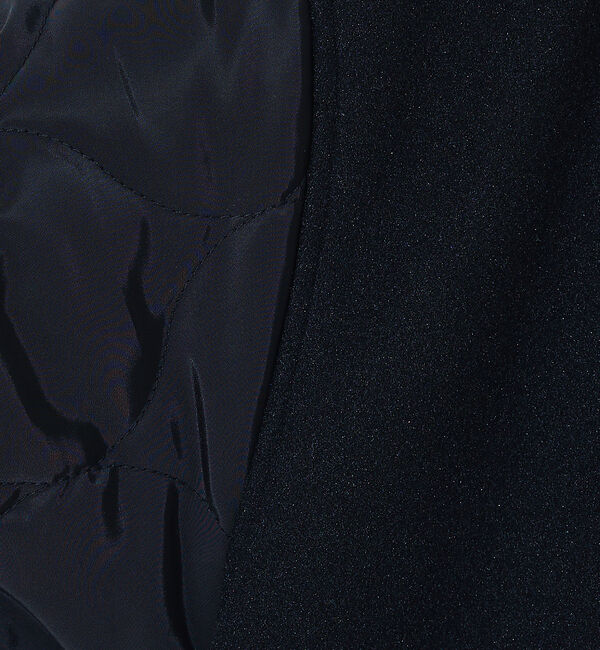 NOMINE「袖キルティングステンカラーコート」|ステンカラーコート|