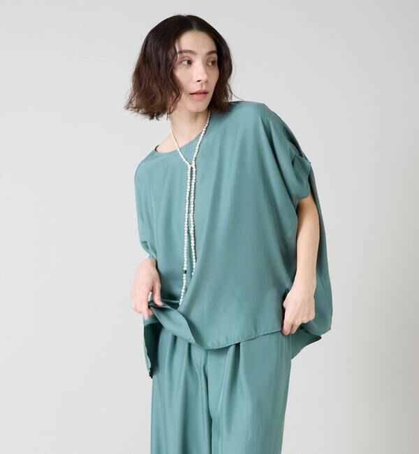 Liesse「ワイドシルエットブラウス」|シャツ・ブラウス|