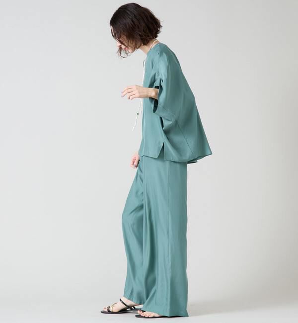 Liesse「ワイドシルエットブラウス」|シャツ・ブラウス|