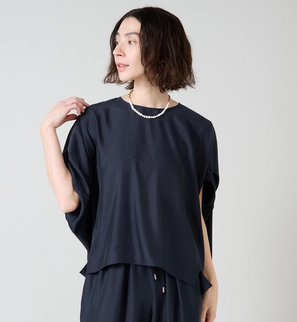 Liesse「ワイドシルエットブラウス」|シャツ・ブラウス|