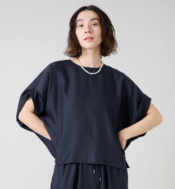 Liesse「ワイドシルエットブラウス」|シャツ・ブラウス|