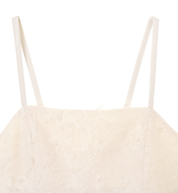 Soffitto「カットジャガードキャミソールワンピース」|ワンピース|