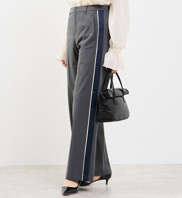 Soffitto「ピンストライプ2WAYストレッチラインパンツ」|その他|