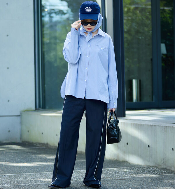 Soffitto「ピンストライプ2WAYストレッチラインパンツ」|その他|