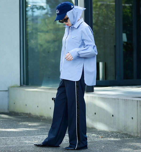 Soffitto「ピンストライプ2WAYストレッチラインパンツ」|その他|