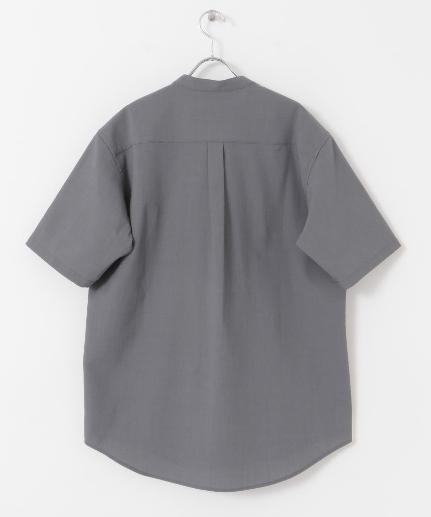 URBAN RESEARCH DOORS「『一部WEB限定』『UR TECH DRYLUXE』バンドカラーシャツ」|シャツ・ブラウス|