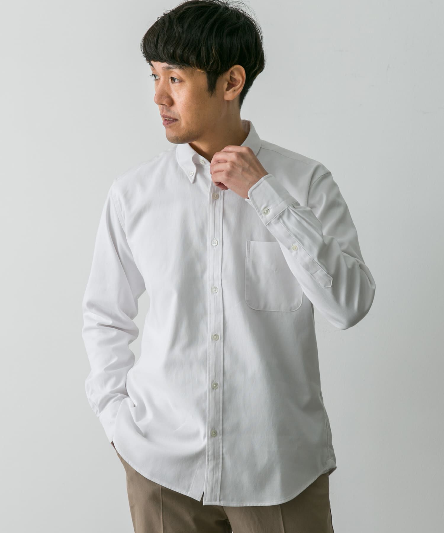 URBAN RESEARCH DOORS「『イージーケア』LIFE STYLE TAILOR　マルチスペック CLASSIC OX BDシャツ」|シャツ・ブラウス|