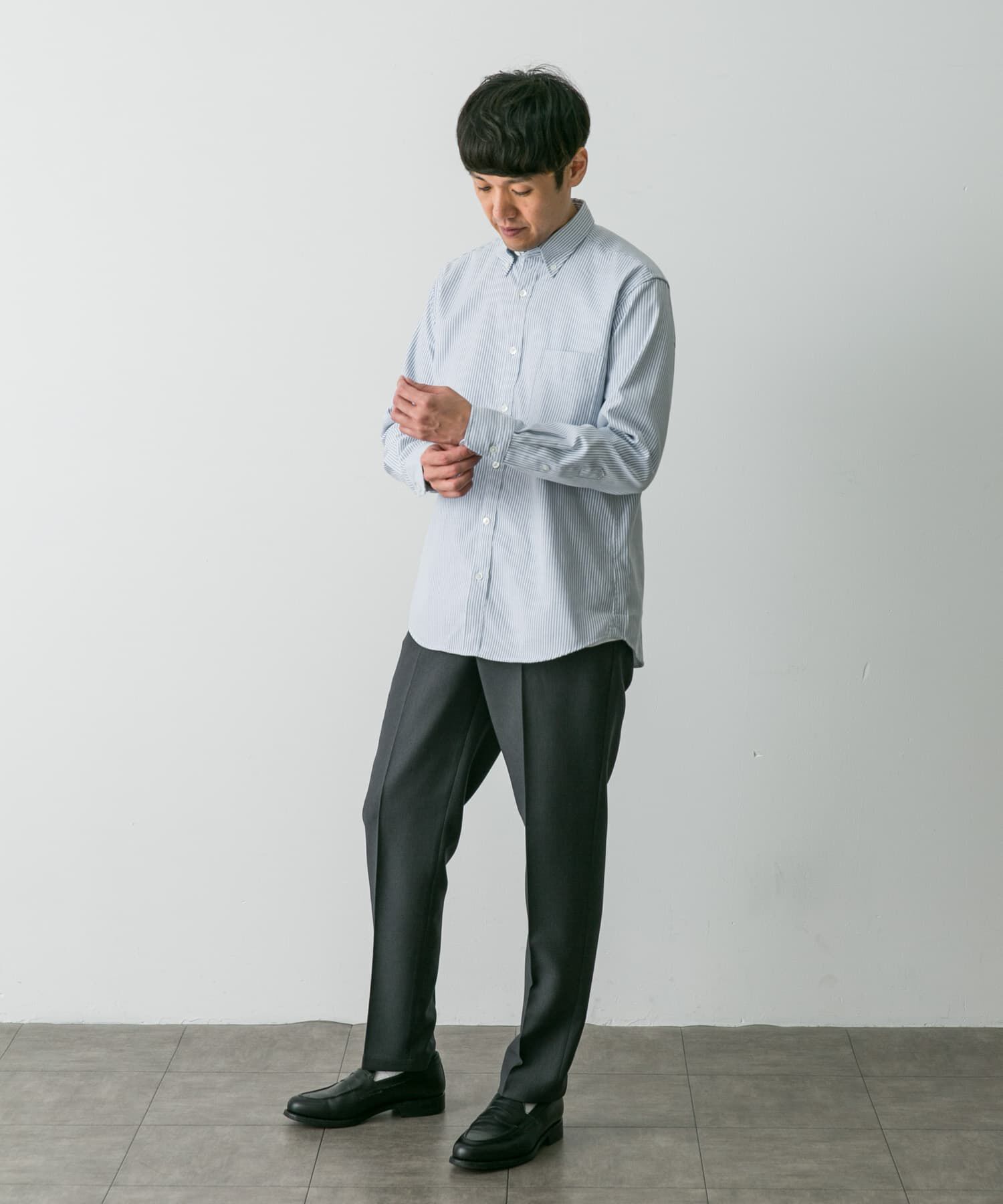 URBAN RESEARCH DOORS「『イージーケア』LIFE STYLE TAILOR　マルチスペック CLASSIC OX BDシャツ」|シャツ・ブラウス|