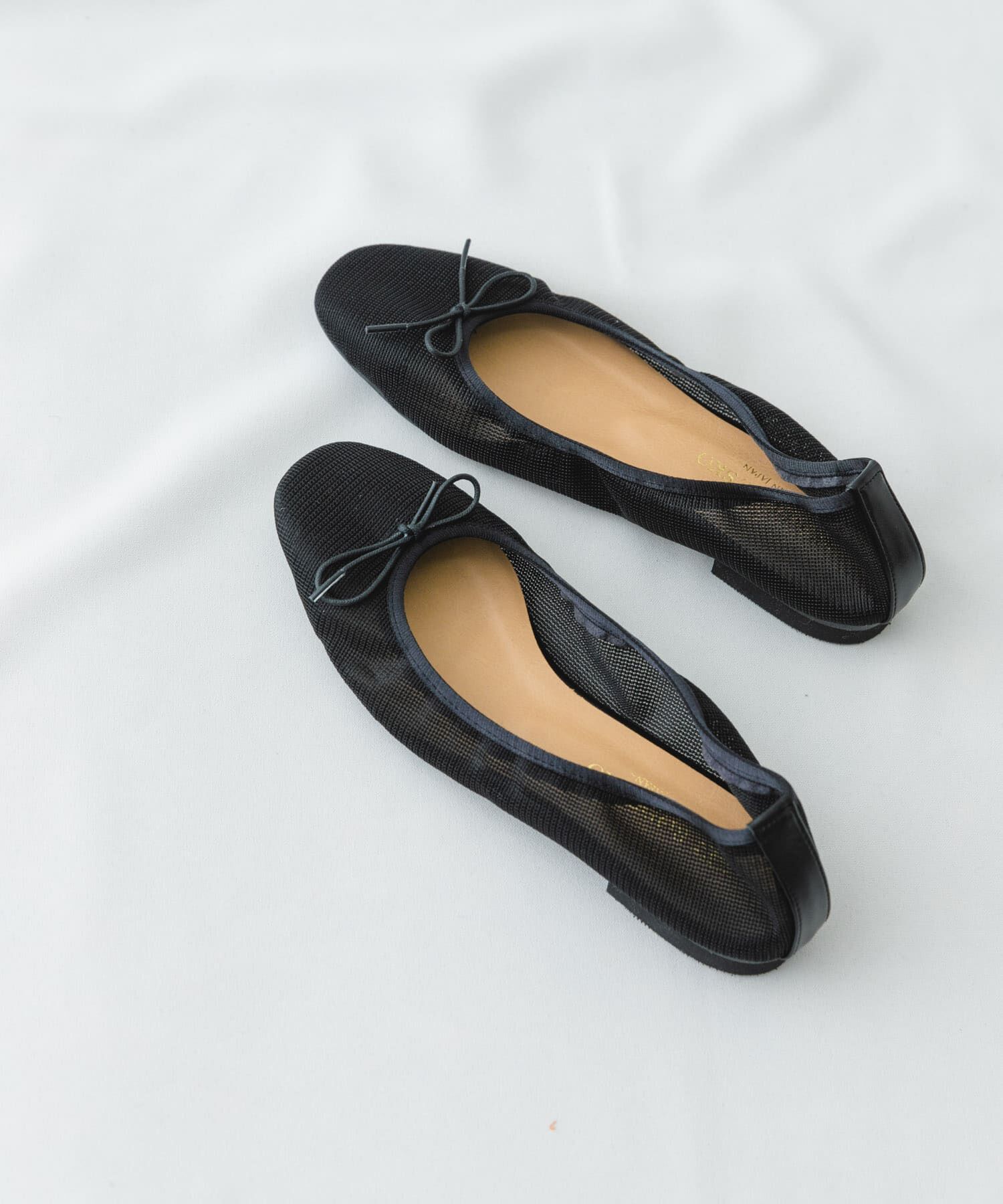 RODE SKO「『MADE IN JAPAN』シアーバレエシューズ」|バレエシューズ|ブラック