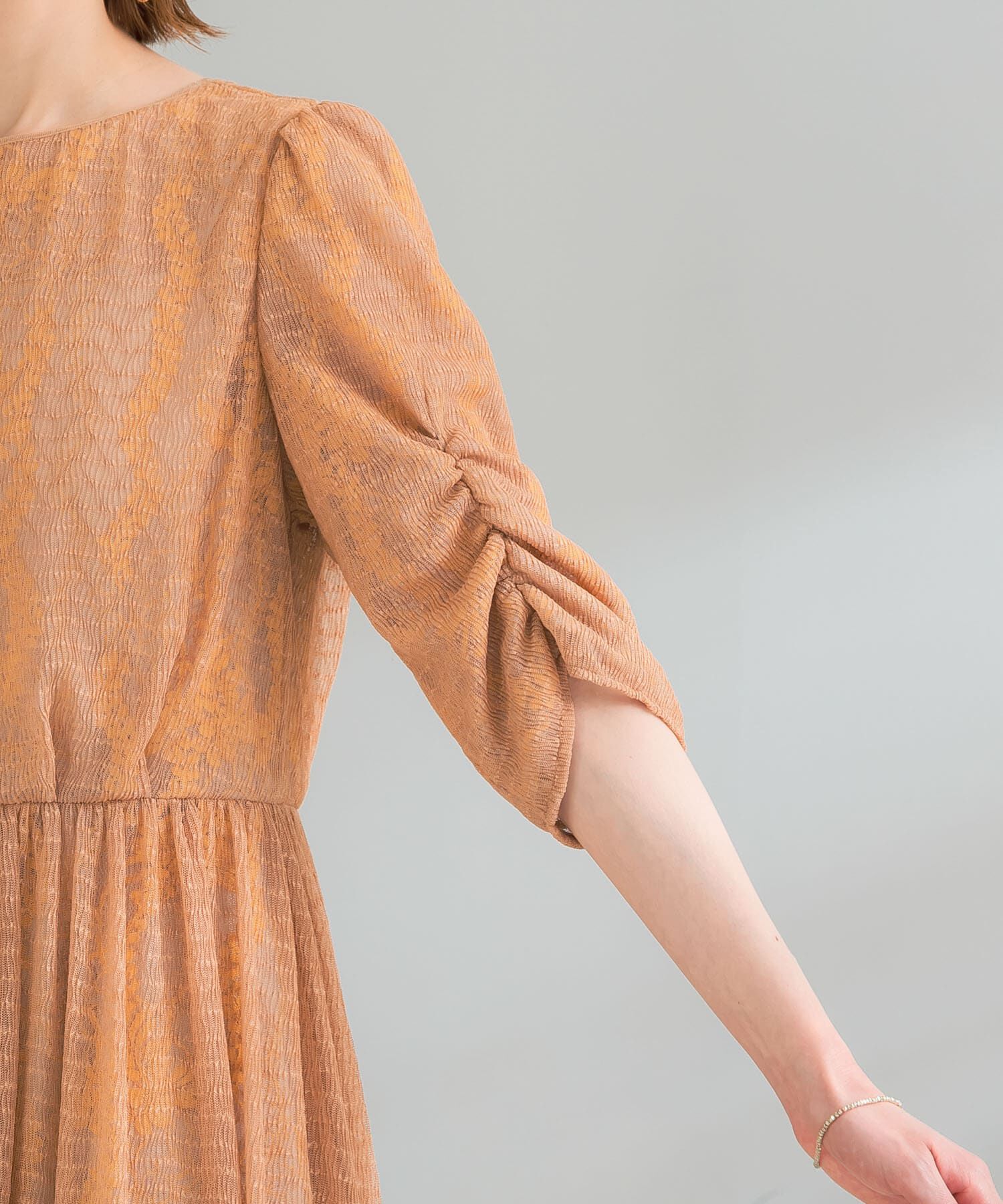 URBAN RESEARCH ROSSO「オーバーレースドレス」|ワンピース|