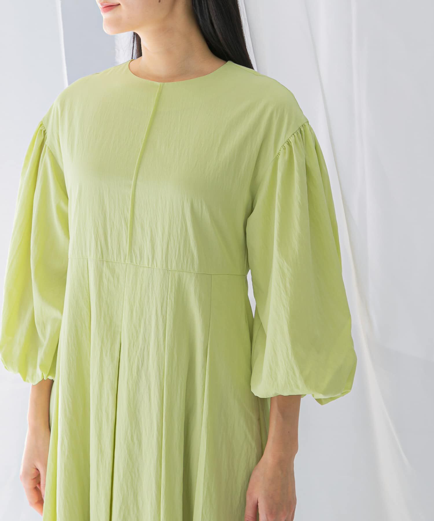 URBAN RESEARCH ROSSO「ボリュームスリーブタックワンピース」|ワンピース|