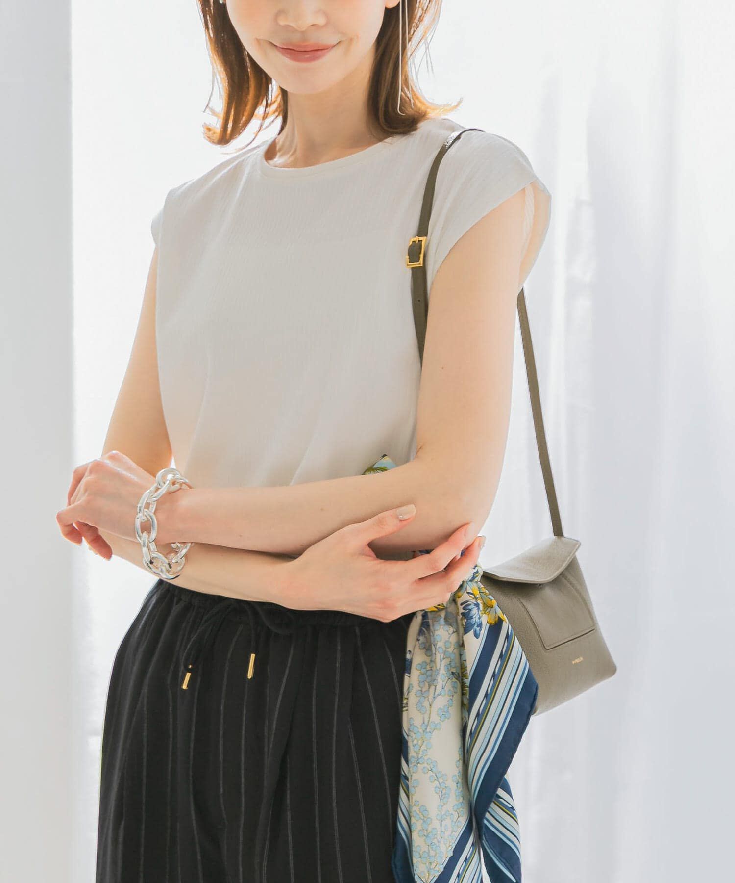 URBAN RESEARCH ROSSO「汗染防止フレンチリブTシャツ」|Tシャツ・カットソー|