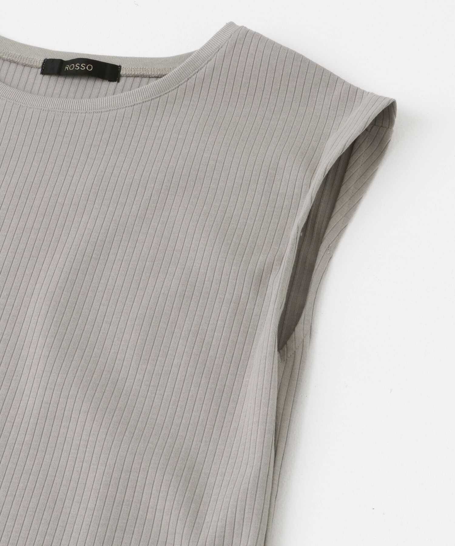 URBAN RESEARCH ROSSO「汗染防止フレンチリブTシャツ」|Tシャツ・カットソー|