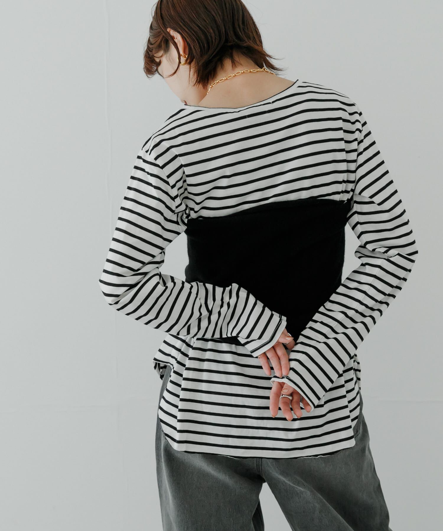 URBAN RESEARCH「ウールカシミヤニットビスチェ」|その他|ブラック