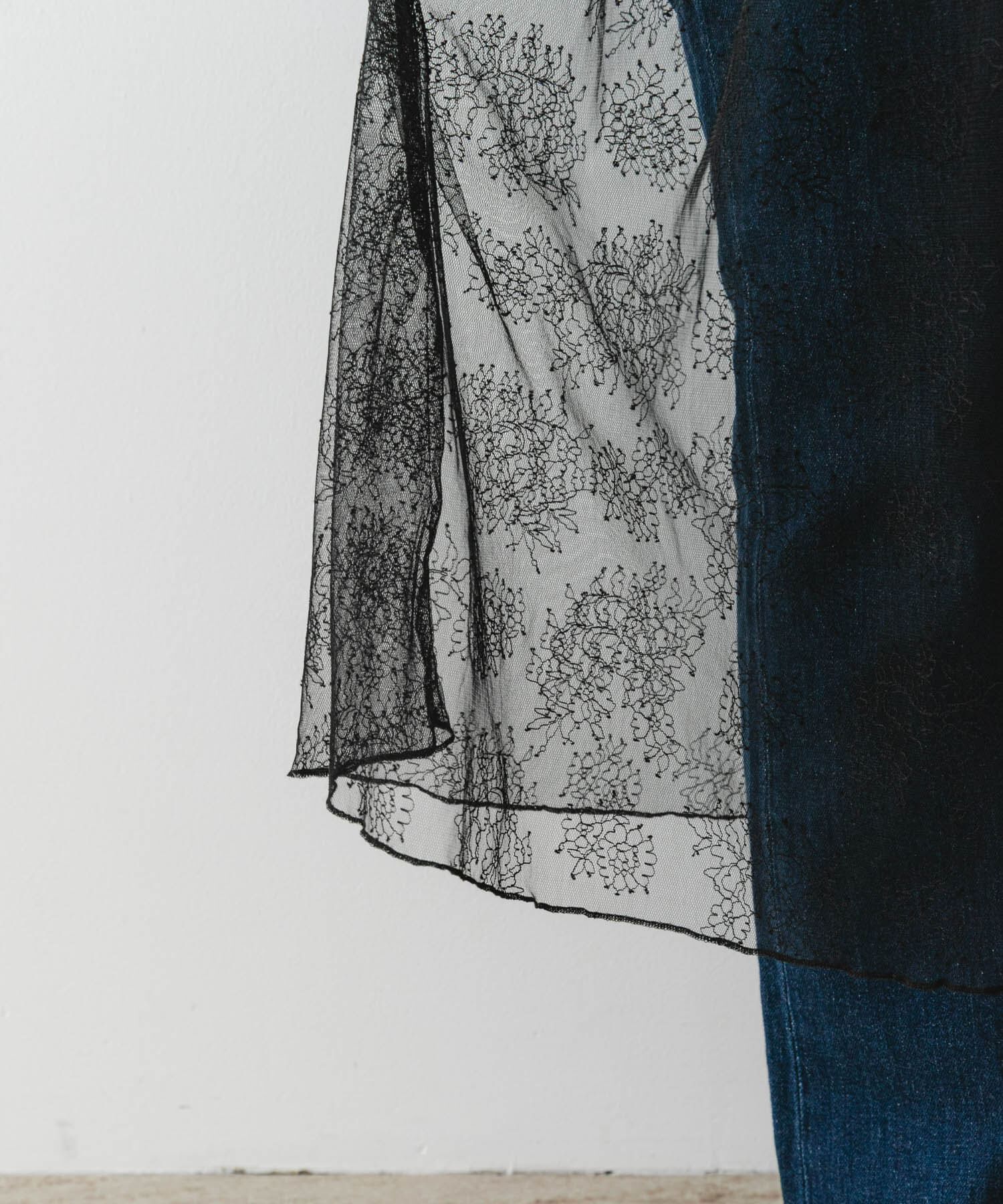 URBAN RESEARCH ROSSO「F by ROSSO　チュールレースレイヤードスカート」|スカート|