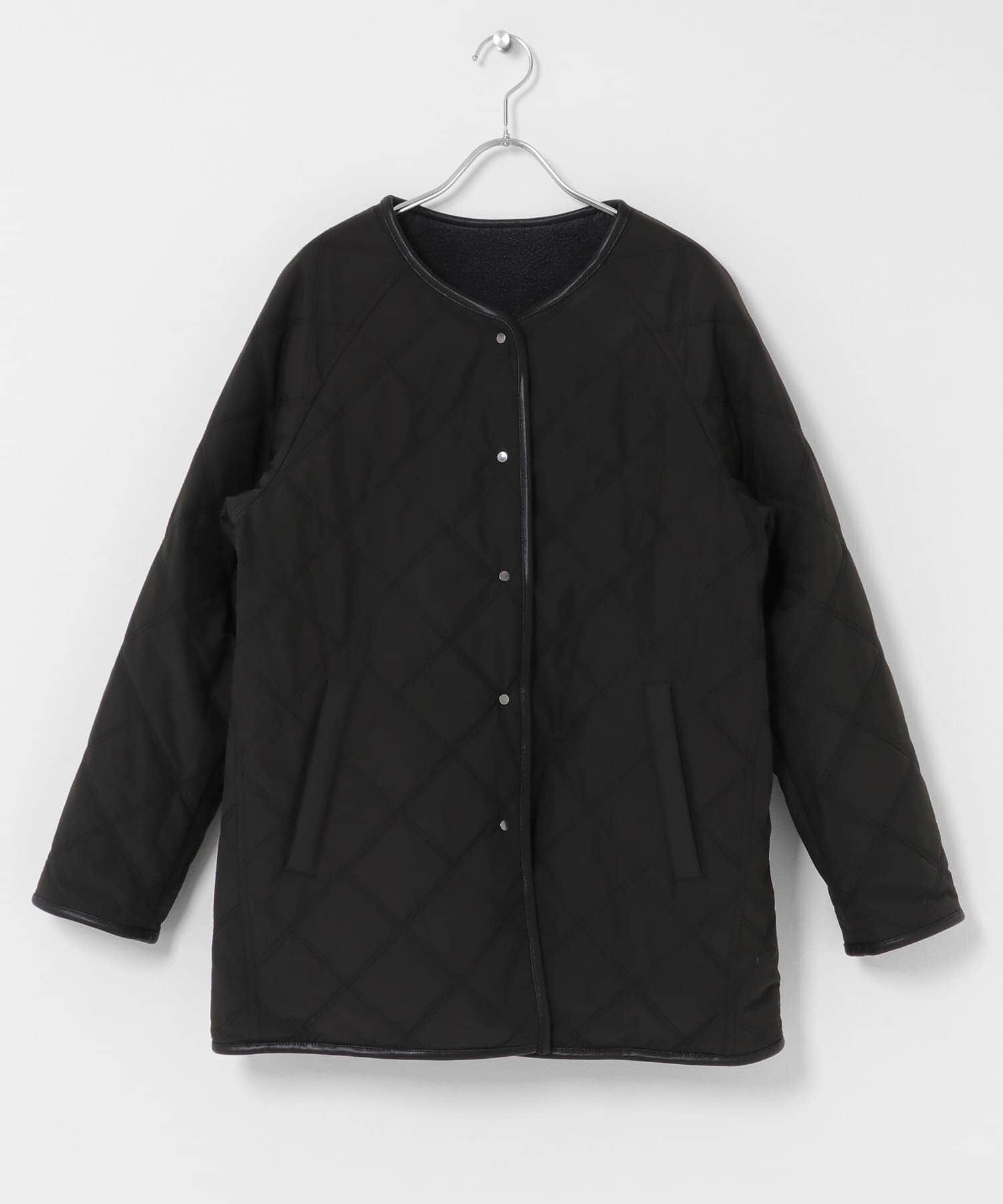 Sonny Label 「リバーシブルボア撥水キルティングコート」|ノーカラーコート|