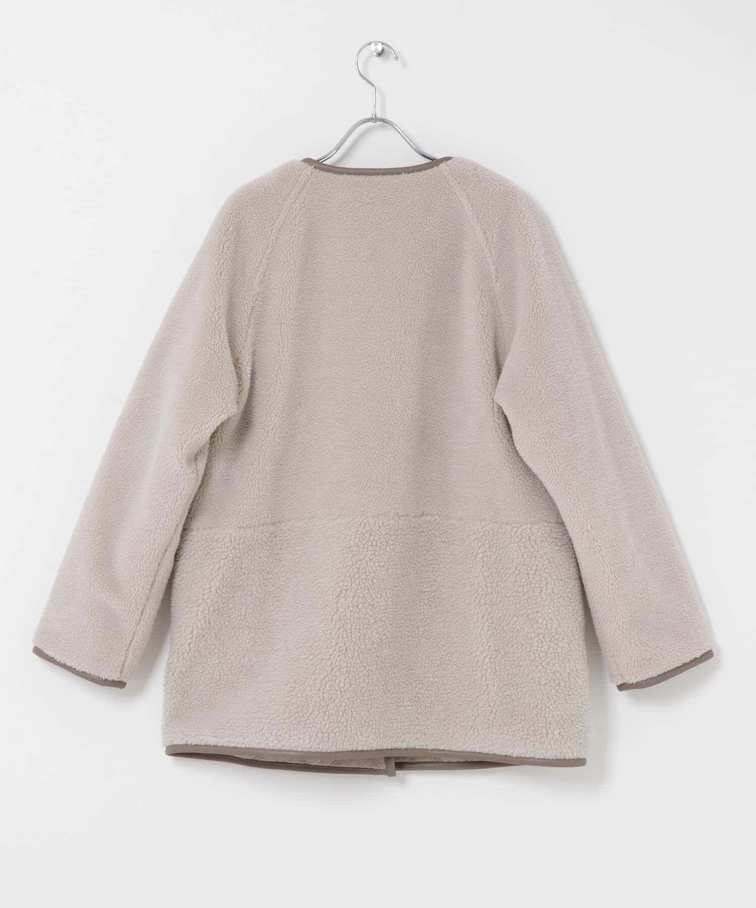 Sonny Label 「リバーシブルボア撥水キルティングコート」|ノーカラーコート|