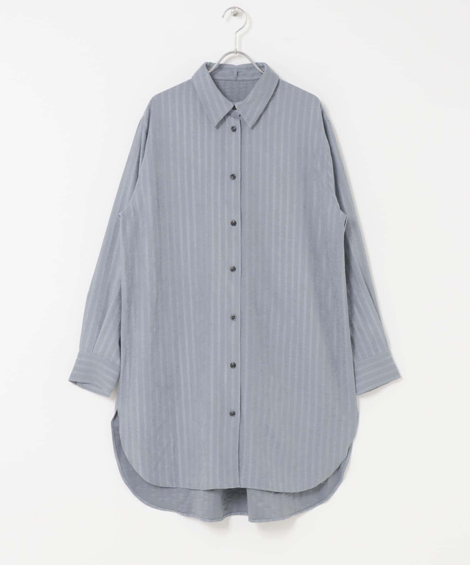 URBAN RESEARCH ROSSO「F by ROSSO　マルチWAYスエードタッチシャツ」|シャツ・ブラウス|