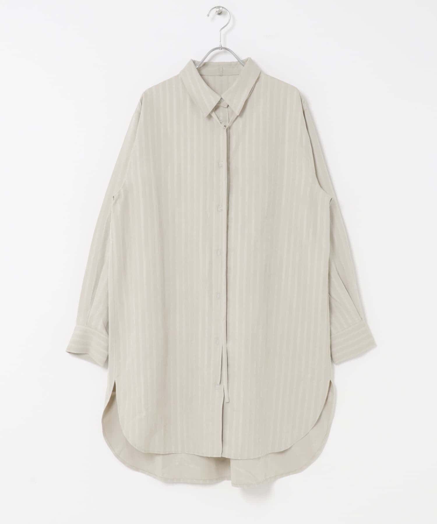 URBAN RESEARCH ROSSO「F by ROSSO　マルチWAYスエードタッチシャツ」|シャツ・ブラウス|