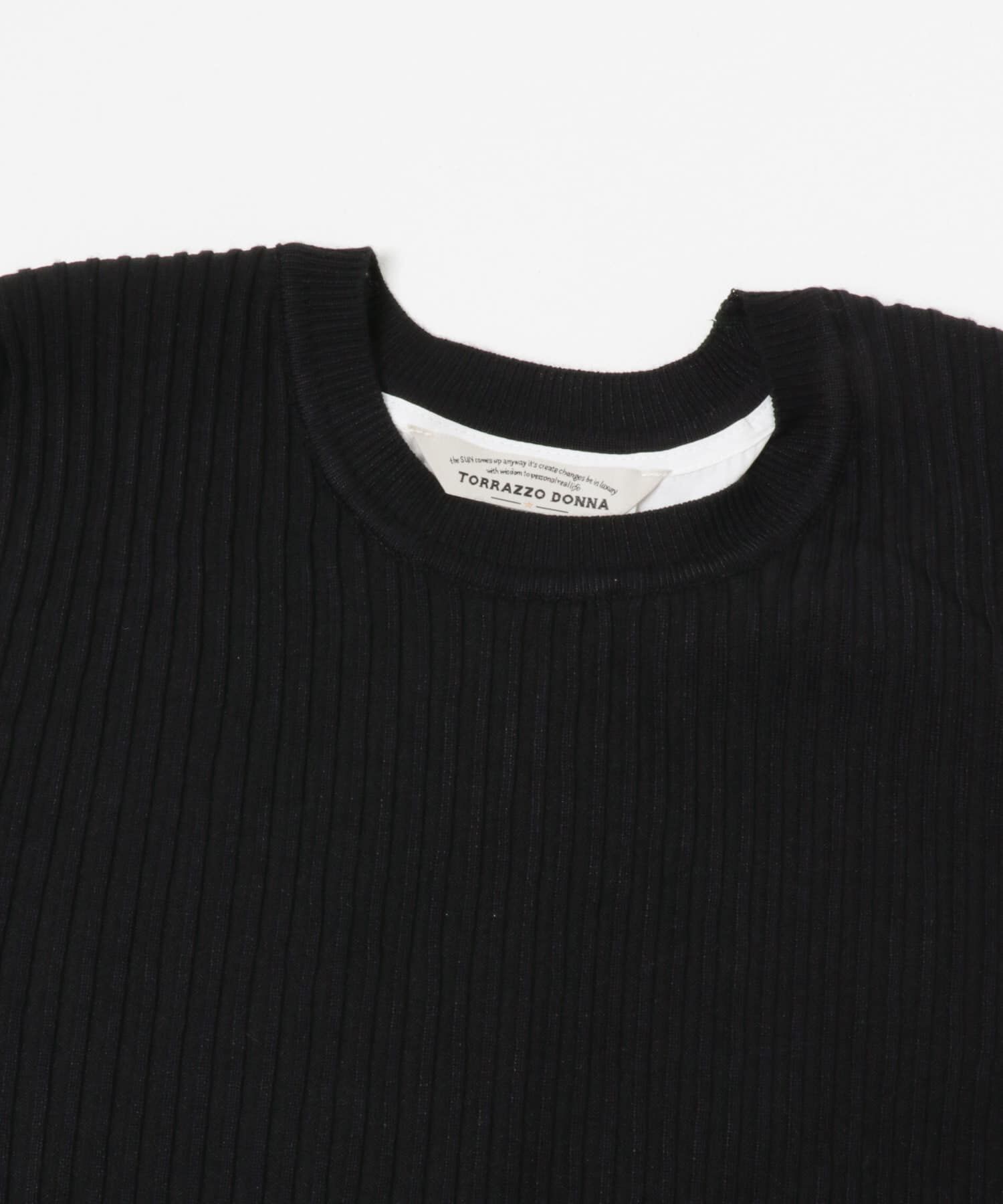 URBAN RESEARCH ROSSO「Torrazzo Donna　Knit Fabric Tiered Blouse」|シャツ・ブラウス|