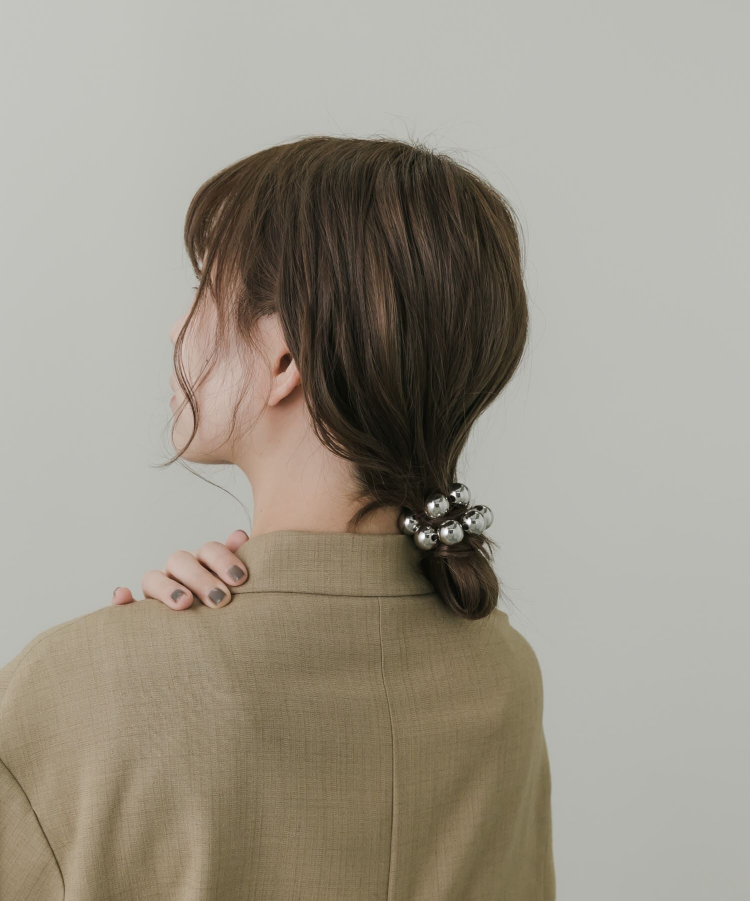SMELLY「メタルボールヘアゴム」|ヘアゴム・シュシュ|