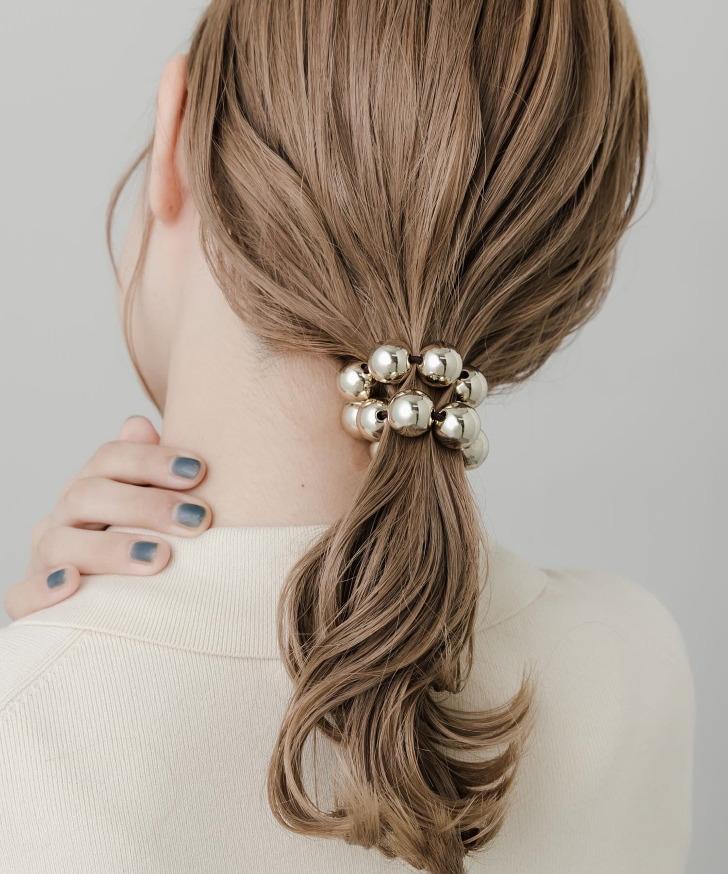 SMELLY「メタルボールヘアゴム」|ヘアゴム・シュシュ|