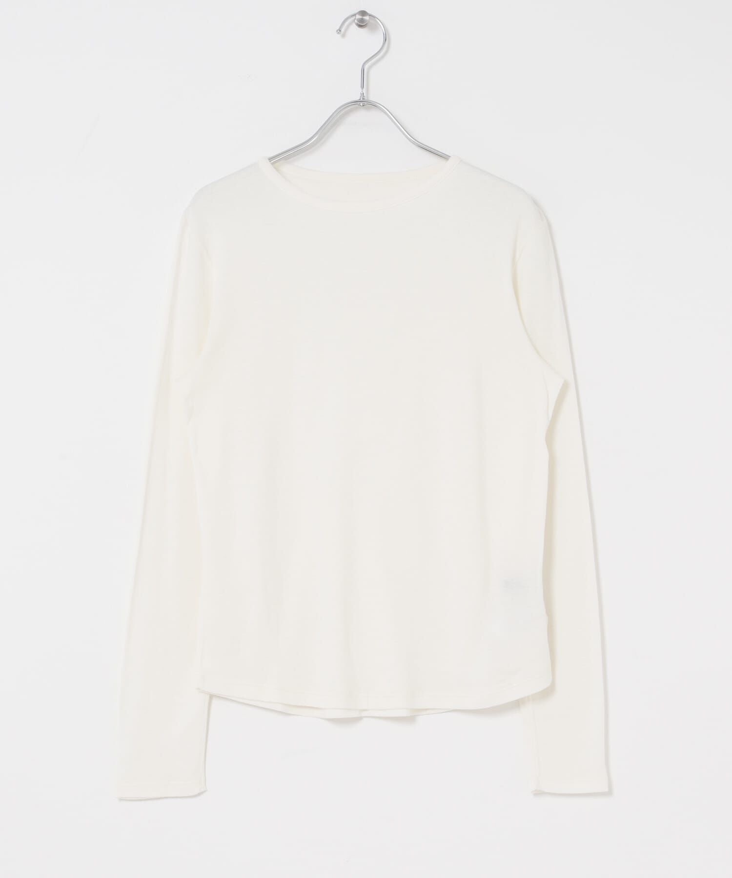 URBAN RESEARCH ROSSO「コットンカシミヤクルーネックカットソー」|Tシャツ・カットソー|