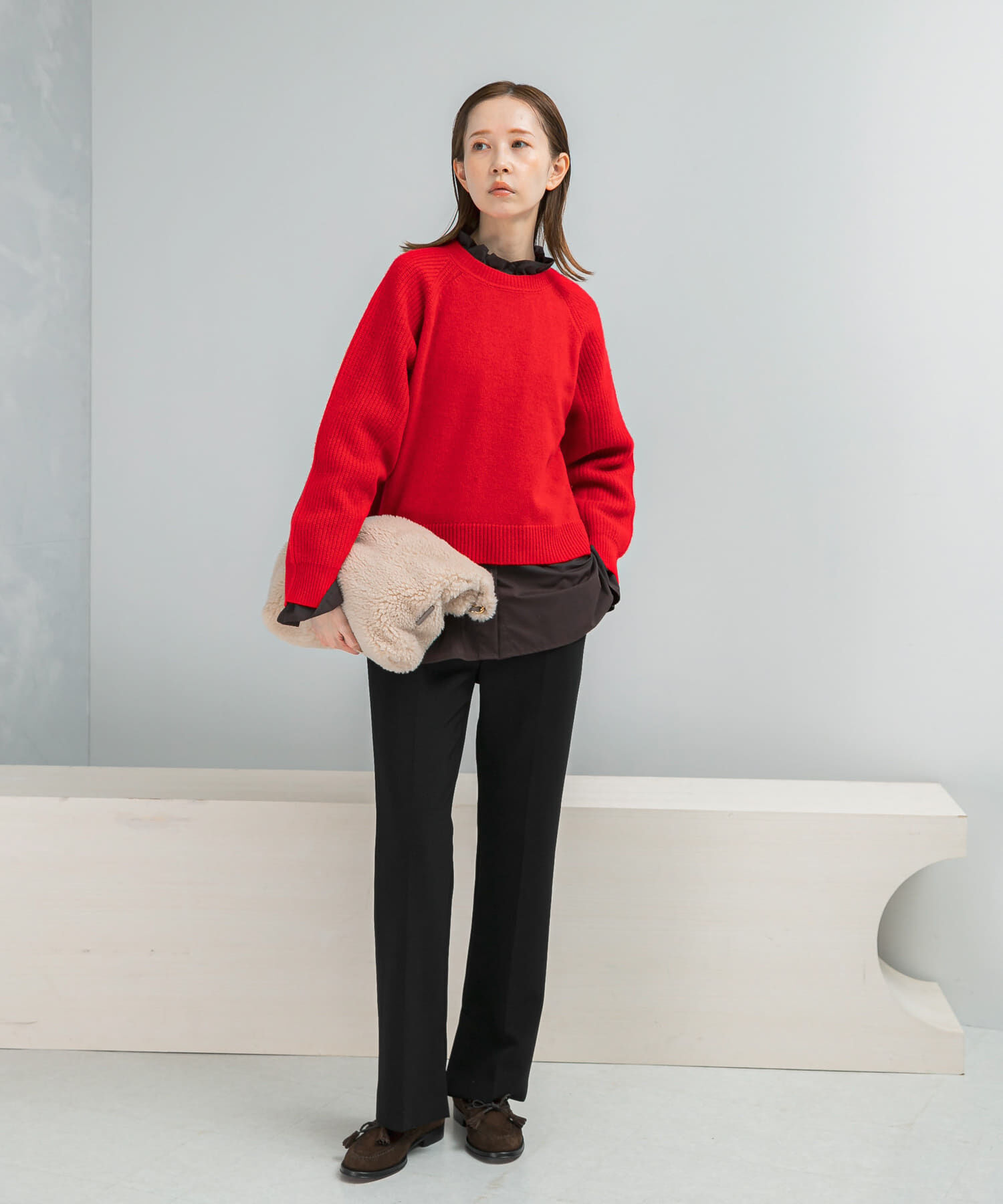 URBAN RESEARCH ROSSO「スリットフレアストレッチパンツ」|その他|