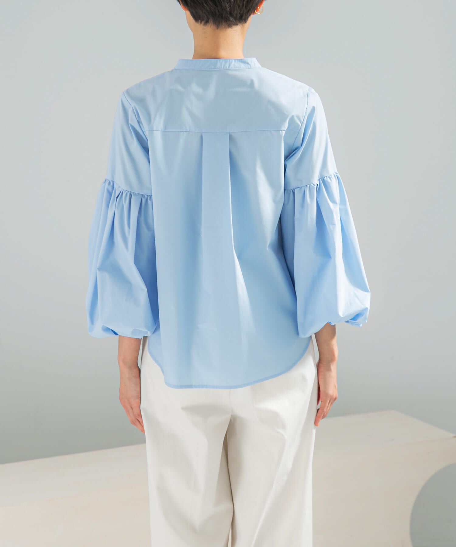 URBAN RESEARCH ROSSO「ボリュームスリーブシャツブラウス」|シャツ・ブラウス|