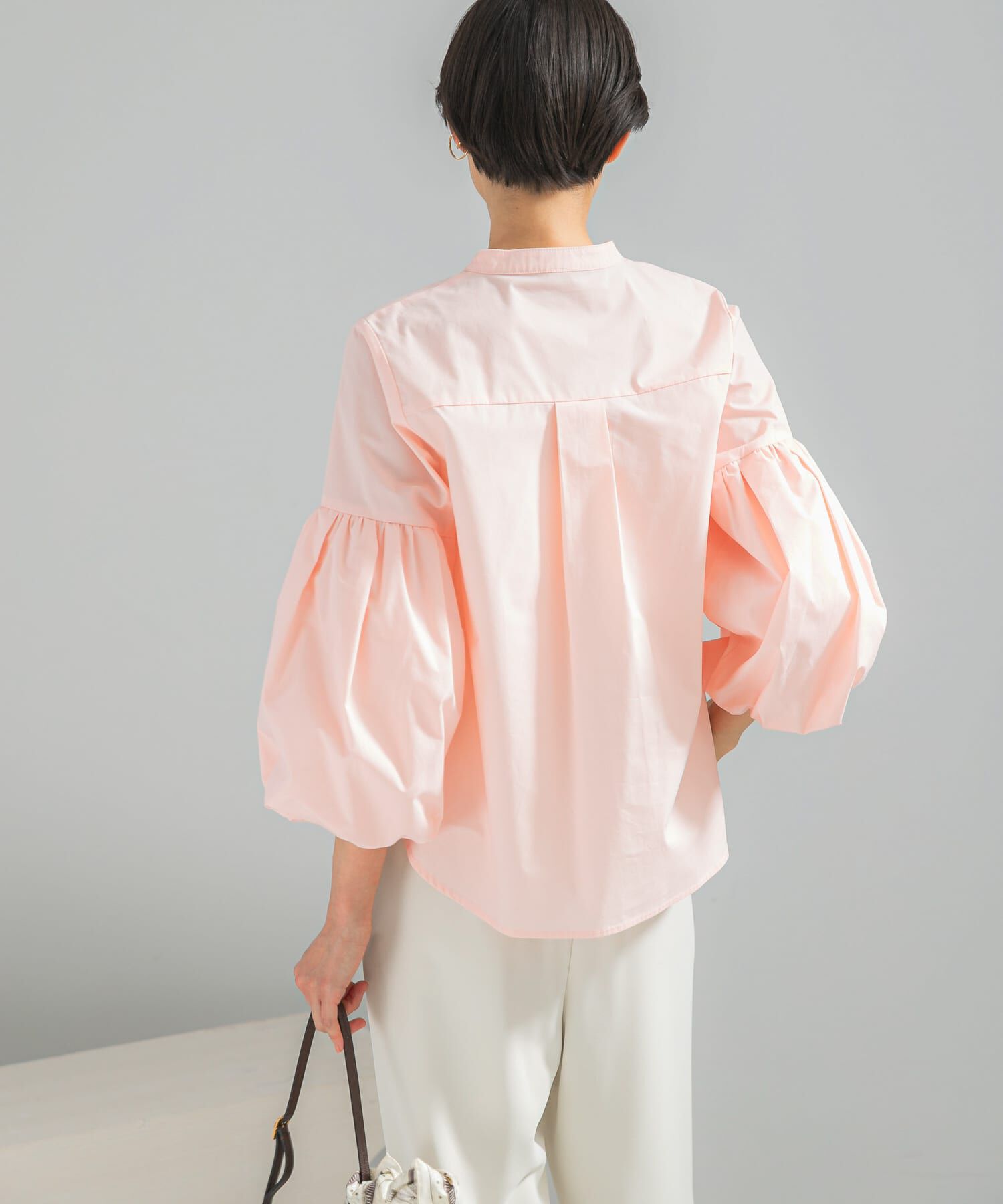 URBAN RESEARCH ROSSO「ボリュームスリーブシャツブラウス」|シャツ・ブラウス|